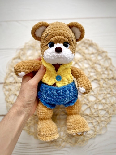 Miś-pluszowy-maskotka-zabawka-handmade