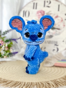 Rękodzieło - stitch wykonany szydełkiem