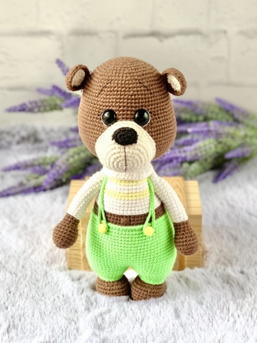 miś szydełkowy, ukochana przytulanka, ręcznie robiona maskotka, prezent od serca, miś do kochania, wyjątkowy miś, przyjaciel na zawsze, miś handmade, ciepło rękodzieła, zabawka z duszą