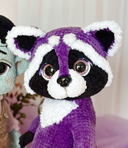 szop szydełkowy, maskotka amigurumi, ręcznie robiona maskotka, prezent dla dziecka, szop handmade