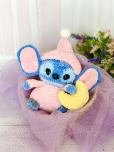 Rękodzieło - stitch wykonany szydełkiem 