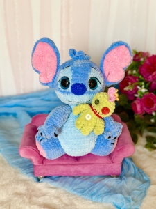 Rękodzieło - stitch wykonany szydełkiem